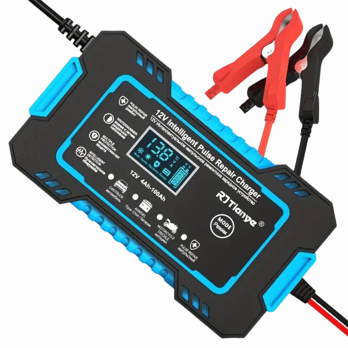 Cargador Inteligente RJTianye 12v: