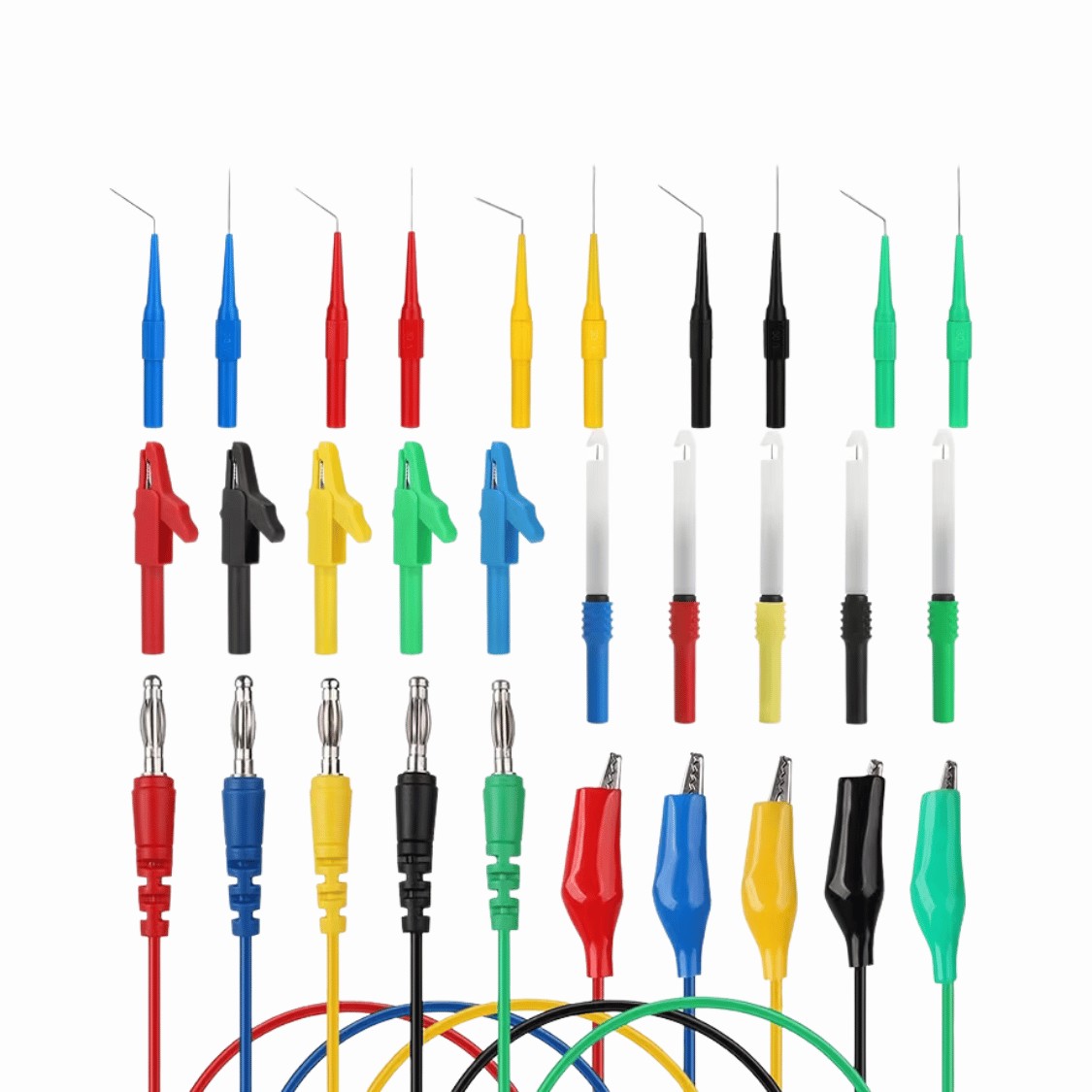 Agujas Para Multimetro y Osciloscopio 25 Piezas