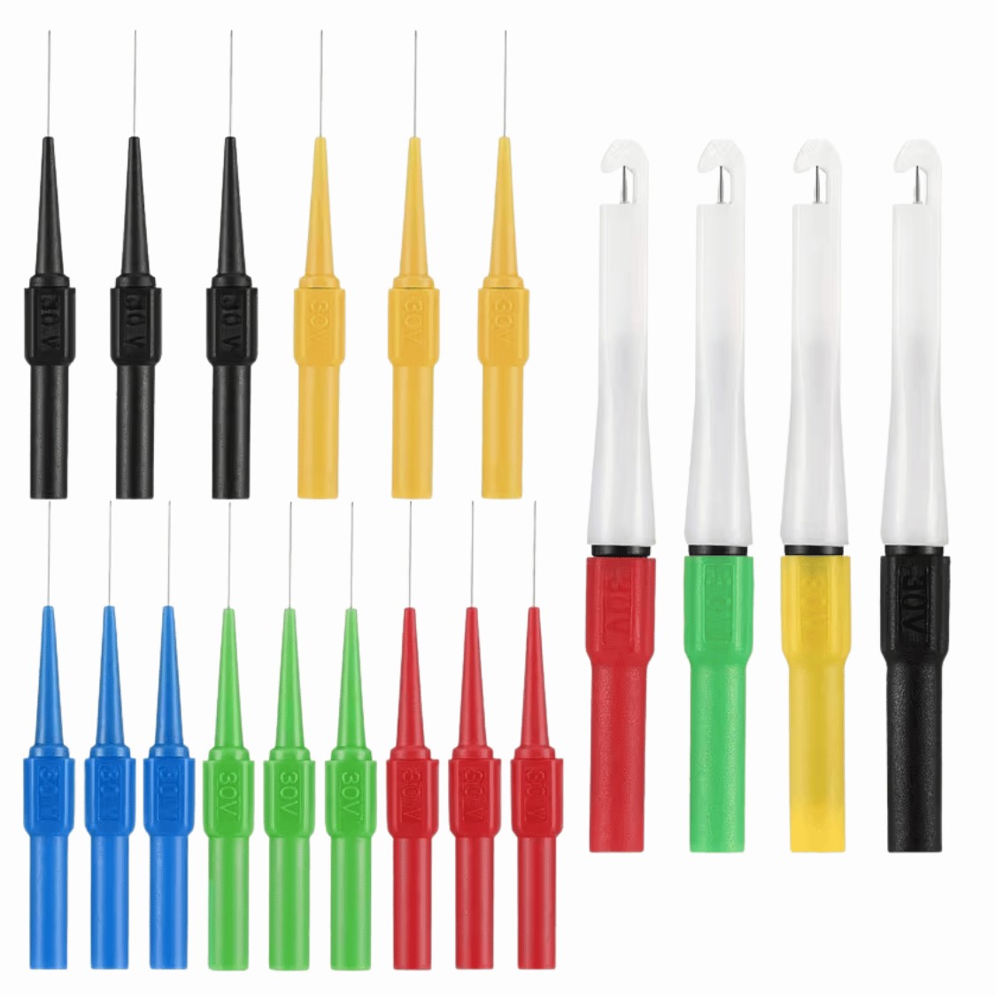 Agujas Para Multimetro y Osciloscopio 19 Piezas